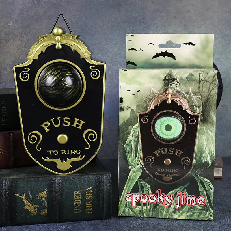 Halloween Glowing One-Eyed Doorbell Sounding Horror Prop